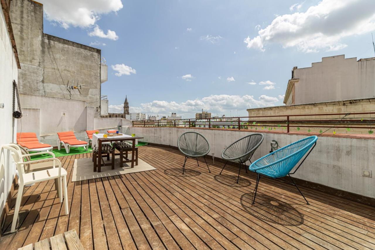 Top Atico Plaza Del Arenal - Gran Terraza - Vistas - Solarium Jerez de la Frontera Zewnętrze zdjęcie